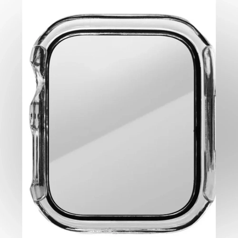 Onn~Protective Clear Smartwatch Case for Apple Watch 45mm Style #2421S New